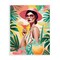 Stupell Industries Exotic Summer Cocktail Canvas, design by Tabz Jones